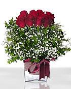  Siirt online çiçekçi , çiçek siparişi  11 adet gül mika yada cam - anneler günü seçimi -