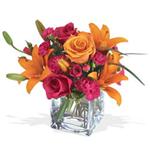  Siirt online çiçekçi , çiçek siparişi  cam yada mika Vazo içerisinde karisik mevsim çiçekleri
