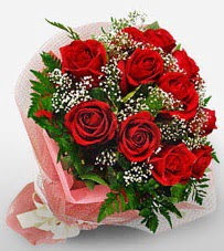 12 adet kırmızı güllerden kaliteli gül  Siirt çiçek , çiçekçi , çiçekçilik 