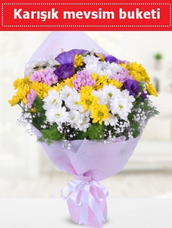 Karışık Kır Çiçeği Buketi  Siirt uluslararası çiçek gönderme 